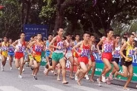 Athletes at the 39th event (Source: VNA)