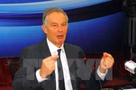 Former UK Prime Minister Tony Blair (Photo: VNA)