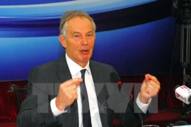 Former UK Prime Minister Tony Blair (Photo: VNA)