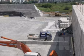An environmental remediation of dioxin contamination project at Da Nang airport (Photo: VNA)