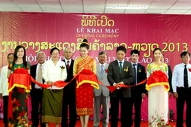 VietLao Expo opening ceremony. Photo: VNA