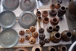 Antiques found in ancient ships (Source: VNA)