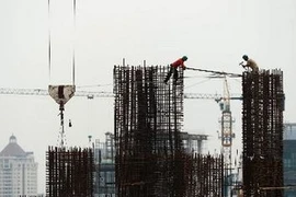 A building construction in Jakarta, Indonesia. Photo: AFP/VNA