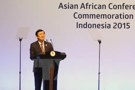 President Truong Tan Sang delivers the speech at the plenary session (Photo: VNA)