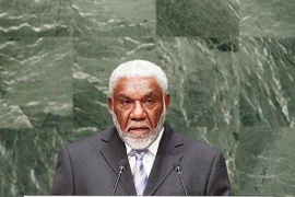 Vanuatu’s Prime Minister Joe Natuman is visiting Vietnam (Photo:VNA)