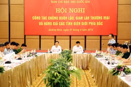 A view of the working session. (Photo: VNA)