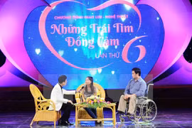 The charity concert “Nhung Trai Tim Dong Cam” in 2014 (source: VNA)