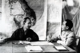 President Ho Chi Minh and General Vo Nguyen Giap (Source: VNA)