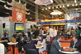 Vietnam's pavilion at the 2015 International Tourism Fair (Photo: VNA)