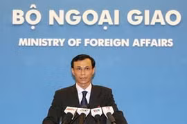 Foreign Ministry Spokesperson Luong Thanh Nghi. Photo: VNA