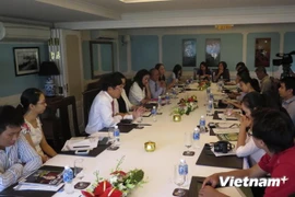 Scene at Forbes Vietnam's press conference (Photo: VNA)