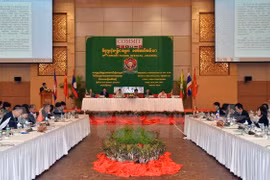 The recent 10th COMMIT Senior Official Meeting in Cambodia (Photo: VNA)