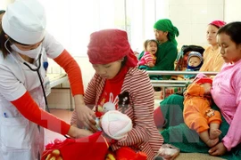 Vietnam's birth rate reduced by 0.01 percent and have a ratio of 112.2 boys per 100 girls in 2014, compared to 112.5 boys in 2013. Photo: VNA