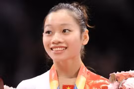 Gymnast Phan Thi Ha Thanh. (Photo: VNA)