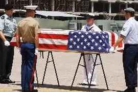 US martyr's remains is returned (Source: VNA)