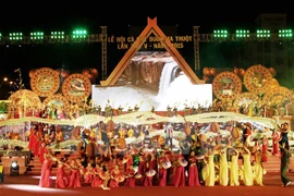 The fifth Buon Ma Thuot Coffee Festival wrapped up on March 12 (Photo: VNA)