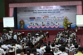 Conference to promote investment, trade, agriculture, and rural development in the Mekong River Delta. (Source: VNA)