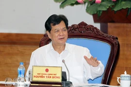 Prime Minister Nguyen Tan Dung at the meeting (Photo:VNA)