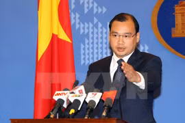 Foreign Ministry spokesman Le Hai Binh (Source: VNA)