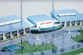 Air traffic control centre model (Photo: VNA)