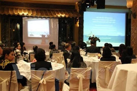 Vietnamese Embassy in Germany held a ceremony to promote Vietnamese Tourism. (Photo: VNA)