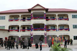 The headquarters of the Royal Cambodian Armed Forces (RCAF)'s Brigade 70. (Photo: VNA)