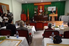 Deputy Foreign Minister Nguyen Thanh Son at the ceremony (Photo: Ngoc Tien/VNA)