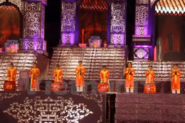 Hue royal court music performance at 2014 Hue Festival (Photo: VNA)