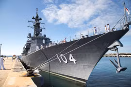 The ship Kirisame (Photo: VNA)
