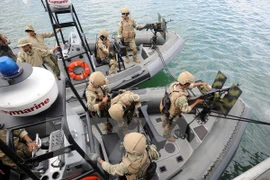 Soldiers of the Indonesian navy (Photo: AFP/VNA)