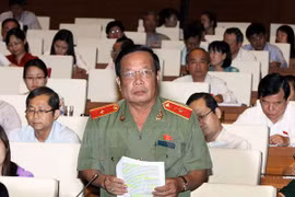 NA deputy Nguyen Minh Kha from Can Tho City (Photo: VNA)