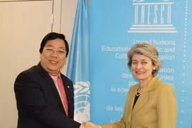 Deputy Foreign Minister receives UNESCO General Director Irina Bokova (Source: VNA)