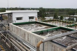 A waste water treatment facility (Photo: VNA)