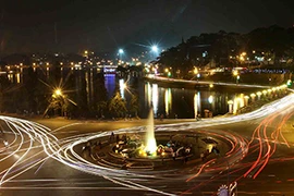 Da Lat by night (Photo: VNA)