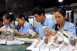 Footwear is among Vietnam's key exports (Photo: VNA)