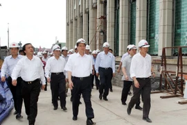 Prime Minister Nguyen Tan Dung inspected National Assembly (NA) House project (Source: VNA)