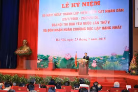 A view of the ceremony. (Photo: VNA)