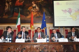 Scene at the conference. Source: VNA