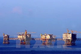 Vietsovpetro targets 5.1 million tonnes of crude oil in 2015. (Photo: VNA)