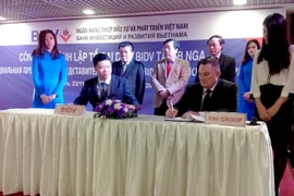 BIDV increases support for businesses in Russia (Photo: VNA)