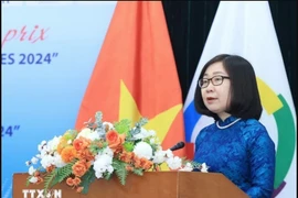 VNA Deputy General Director Doan Thi Tuyet Nhung speaks at the event (Photo: VNA)