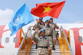 Vietnamese sapper team No. 2 (Photo: VNA)