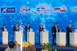 The Vietnam International Trade Fair 2024 opens in Ho Chi Minh City. (Photo: VNA)