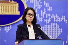 Spokeswoman of the Ministry of Foreign Affairs (MOFA) Pham Thu Hang (Photo: VNA)