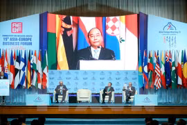 Vietnamese PM officiates at Asia-Europe Business Forum