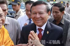 Cambodian parliament allows continued action against opposition leader
