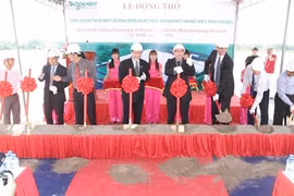 Work on Schneider Electric's new plant begins