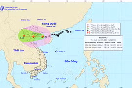 Storm Dianmu on the horizon, continues to gain strength
