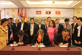 Cambodian, Lao, Vietnamese senior officials gather in Dak Nong 