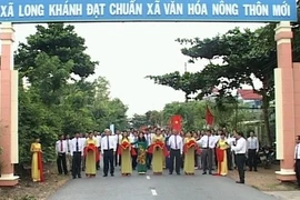 Vietnam aims for half of communes getting new-style rural status 